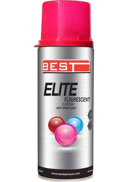Spray Boya Elite Florasan Kırmızı 400 ml Tekli