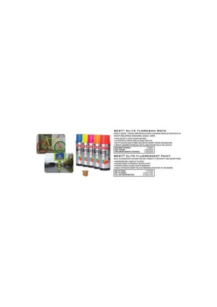 Spray Boya Elite Florasan Kırmızı 400 ml Tekli