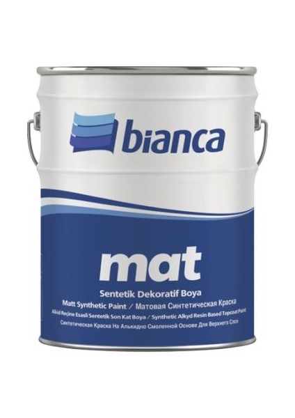 Sentetik Mat Boya 2,5 lt 9003 Beyaz