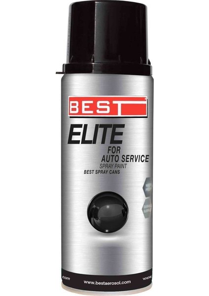 Spray Elite Boya Mat Siyah 500 ml Tekli