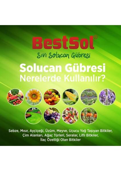 Sıvı Solucan Gübresi 1 lt