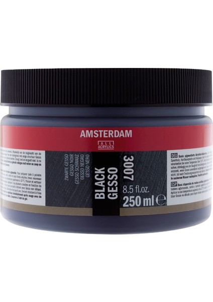 Amsterdam Akrilik Siyah Gesso 002 250 ml