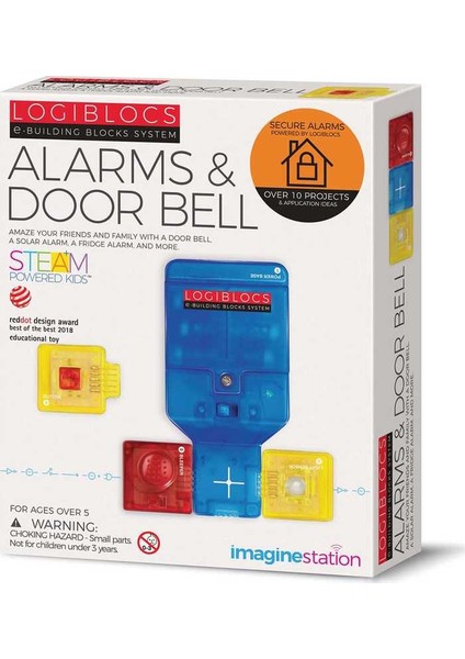 Junoo Logiblocs Alarm & Door Bell Akıllı Elektronik Oyun Devresi