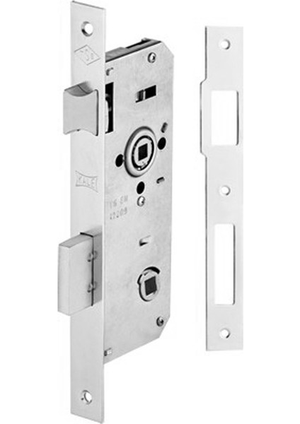 169R-40 Extra Gömme Wc Kilit Nikel