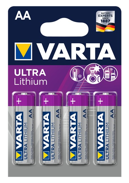 Ultra Lithium Aa Kalem Pil 4'lü