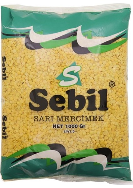Sebil Sarı Mercimek 1 kg
