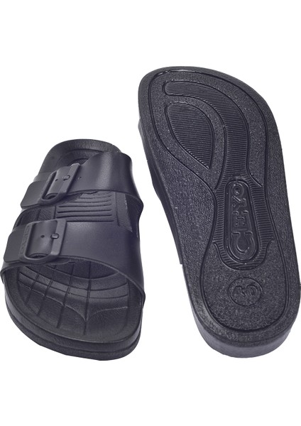 Bermuda M2 Günlük Yürüyüş Erkek Terlik Siyah indirimleri