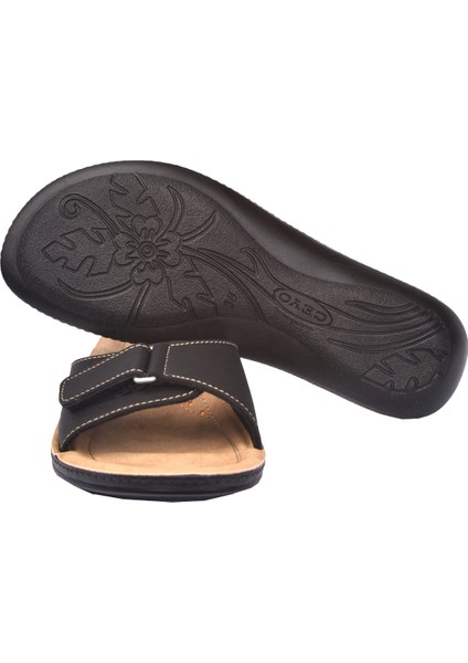 9808 15 Günlük Yürüyüş Jelli Kadın Terlik Siyah indirimleri