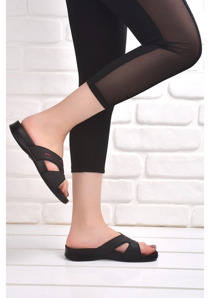 3400 2 Günlük Anatomik Kadın Terlik Ayakkabı Siyah fiyatları