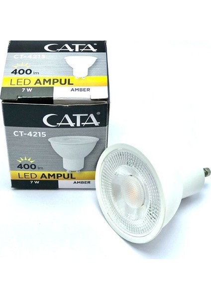 Ct-4215 7w Led Ampul (Gu10) Amber Işık