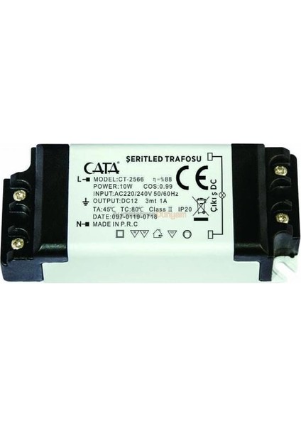 1 Amper Şerit Led Trafosu CT-2566