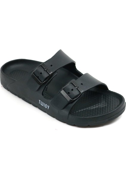 Jessica İki Tokalı Eva Hafif Erkek - Kadın Terlik