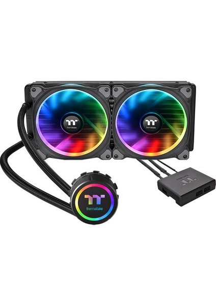 Floe Riing RGB 280 TT Premium Edition All-In-One Sıvı Soğutma Sistemi (CL-W167-PL14SW-A)