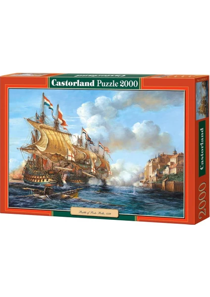 2000 Parça Puzzle Battle of Porto Bello 1739