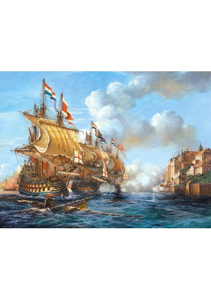 2000 Parça Puzzle Battle of Porto Bello 1739