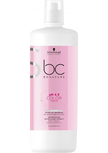 Color Freeze Silver Shampoo Renk Koruyucu Gri&Beyaz Saçlar İçin Şampuan 1000 Ml