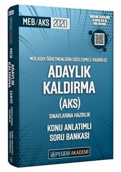 2020 MEB Aday Öğretmen Adaylık Kaldırma Soru Bankası