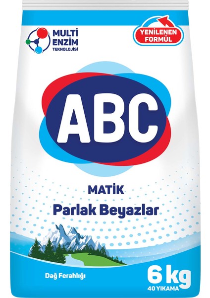 Matik Dağ Ferahlığı Toz Deterjan 6 kg