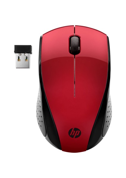 220 Kablosuz Mouse Kırmızı 7KX10AA