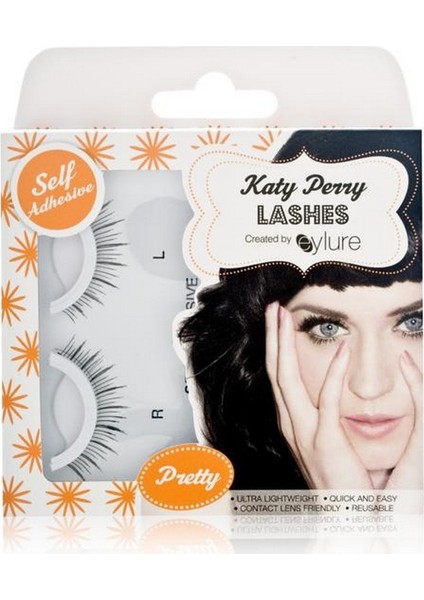 Eylure Takma Kırpık Katty Perry Glued-Pretty