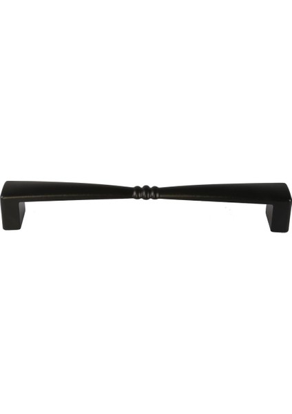 Linda Çekmece Kapak Kulpu Siyah 160 mm 2'li