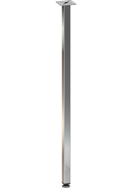 Masa Ayağı 11.125 - 25 x 25 mm Parlak Krom 4'lü