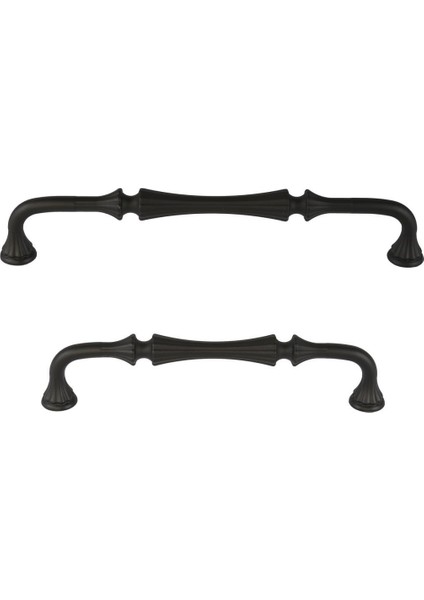 Vezir Kulp Siyah 128 mm 2'li