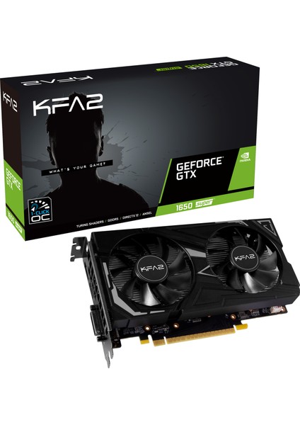 GeForce GTX1650 Super EX (1 Click) OC 4GB 128Bit GDDR6 (DX12) Ekran Kartı 65SQL8DS61EK