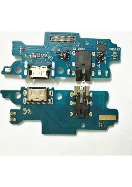 Samsung Galaxy M20 Sarj Soketi Sarj Filmi 3.5mm Kulaklık Soketi