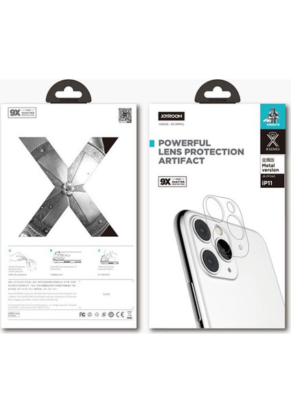 Apple iPhone 11 Kamera Lens Koruyucu JR-PF074