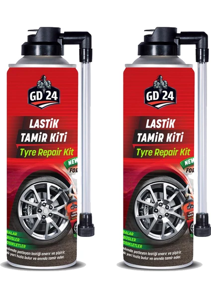 Lastik Tamir Kiti - 450 ml (2 Adet)