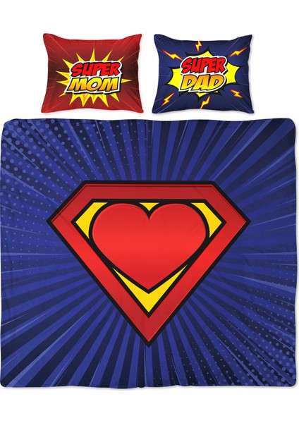 Super Family Çift Kişilik Nevresim Takımı