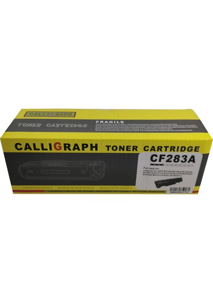 Callıgraph 83A - Cf 283A Uyumlu Muadil Toner 1500 Sayfa Siyah