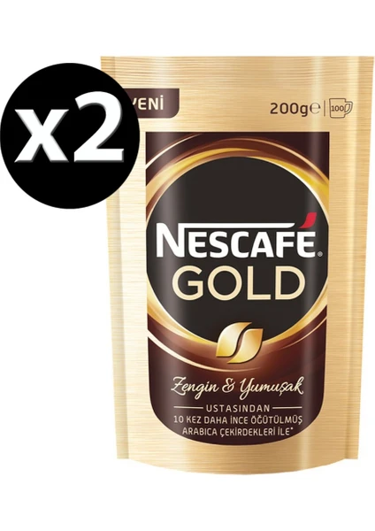 Gold 200 gr 2li  Paket