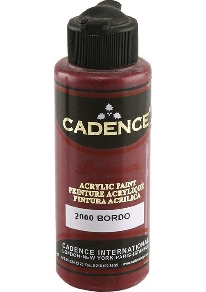 Akrilik Boya 120 ml Bordo