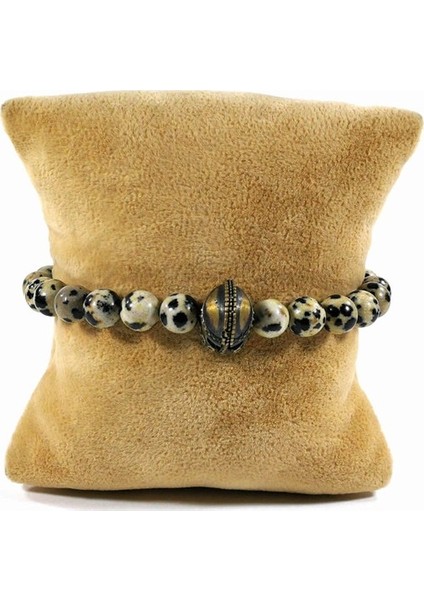 Ideal Zirkon Boncuklu Doğaltaş Erkek Bileklik ID98057 fırsatları