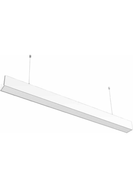 Lineer Led Sarkıt 40W 6500K Beyaz Işık Beyaz Kasa 160 cm