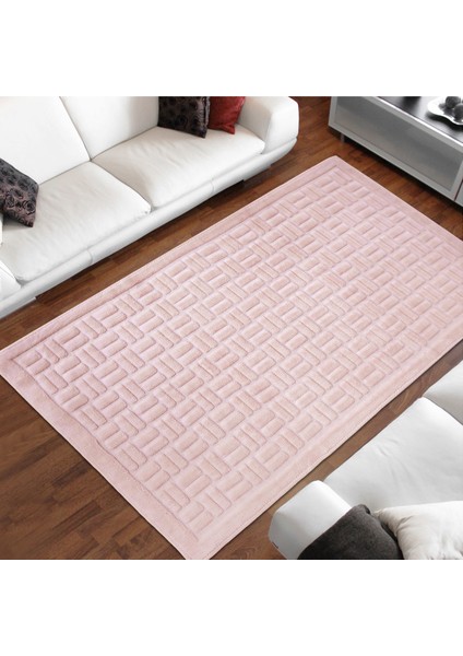 Domino Cotton Halı Pudra 80 x 150
