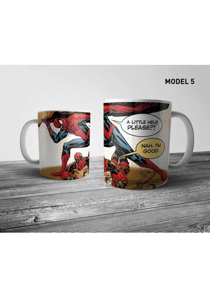 Deadpool (Marvel) Kupa Bardak Model 5
