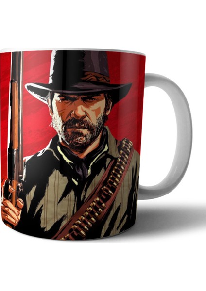 Red Dead Redemption 2 - Kupa Bardak Model 7