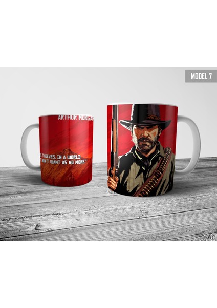Red Dead Redemption 2 - Kupa Bardak Model 7 fiyatları