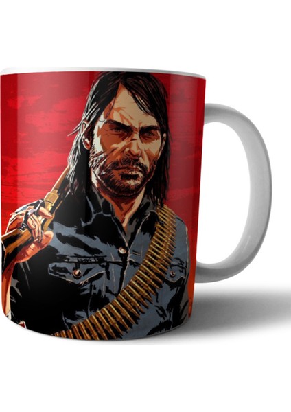 Red Dead Redemption 2 - Kupa Bardak Model 6