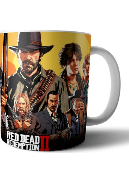 Red Dead Redemption 2 - Kupa Bardak Model 8