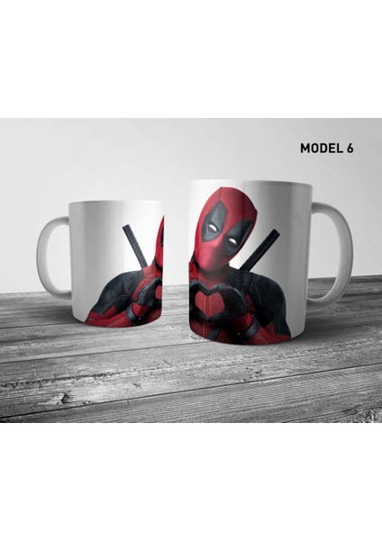 Deadpool (Marvel) Kupa Bardak Model 6