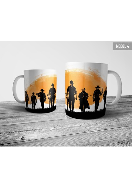 Red Dead Redemption 2 - Kupa Bardak Model 4