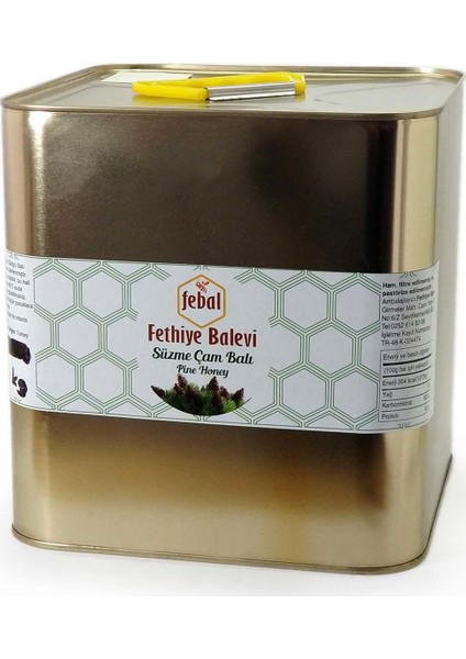 Çam Balı Teneke 10 kg