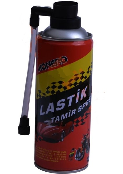 Lastik Tamir Kiti Tubeless Sprey Köpük Tüp 450 ml Dubleks