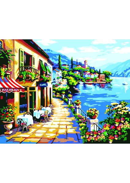 Sayılarla Boyama Hobi Seti 40 x 50 cm