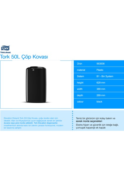 563008 & 50 lt Çöp Kovası fırsatları