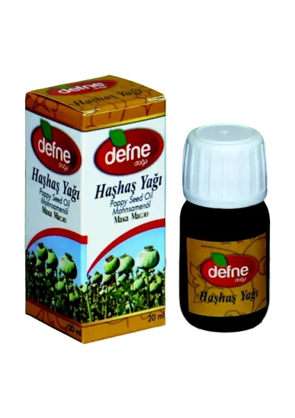 Defne Doğa Haşhaş Yağı 20 ml